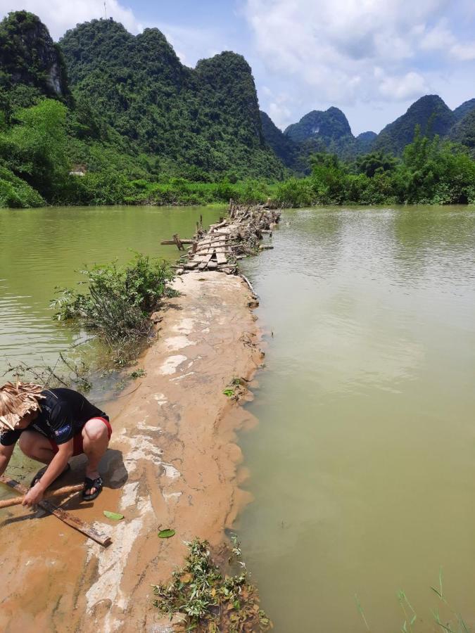 Homestay Gioc Rung Trung Khanh Zewnętrze zdjęcie